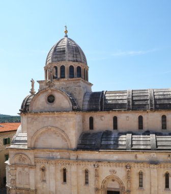 Magnificent Cathedral of St. James in Sibenik clipart