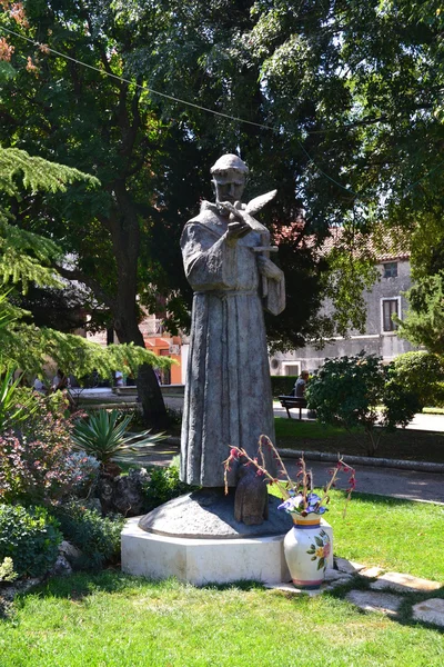 Statue des hl. Franziskus, Sibenik — Stockfoto