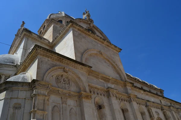 Velkolepá katedrála svatého Jakuba v Šibeniku — Stock fotografie