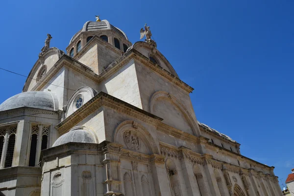 Magnífica Catedral de Santiago en Sibenik — Foto de Stock