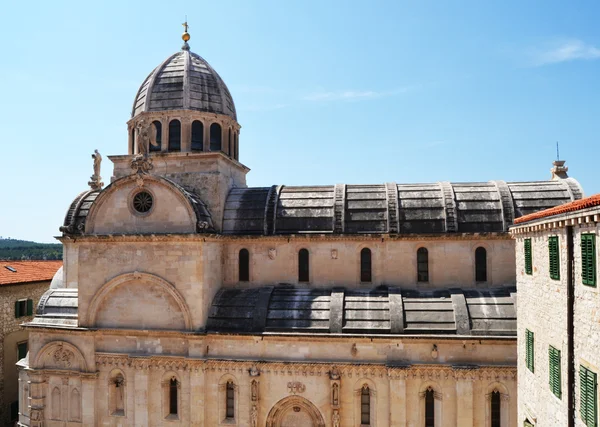 Великолепный собор Святого Иакова в Шибенике — стоковое фото