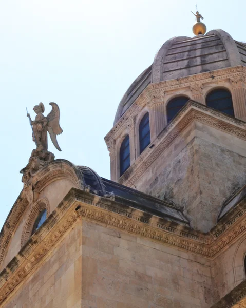 Schitterende kathedraal van st. james in sibenik — Stockfoto