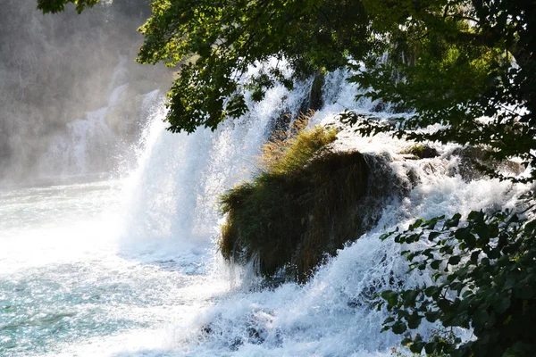Cachoeiras maravilhosas de Krka Sibenik — Fotografia de Stock