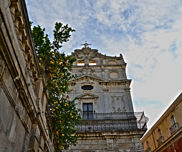Cathedral of Ortigia — Stock Photo, Image