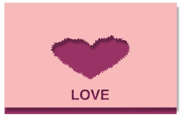 Love... pink — стоковый вектор