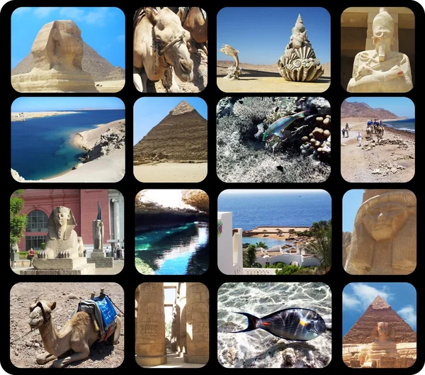 Conjuntos de fotos en Egipto —  Fotos de Stock