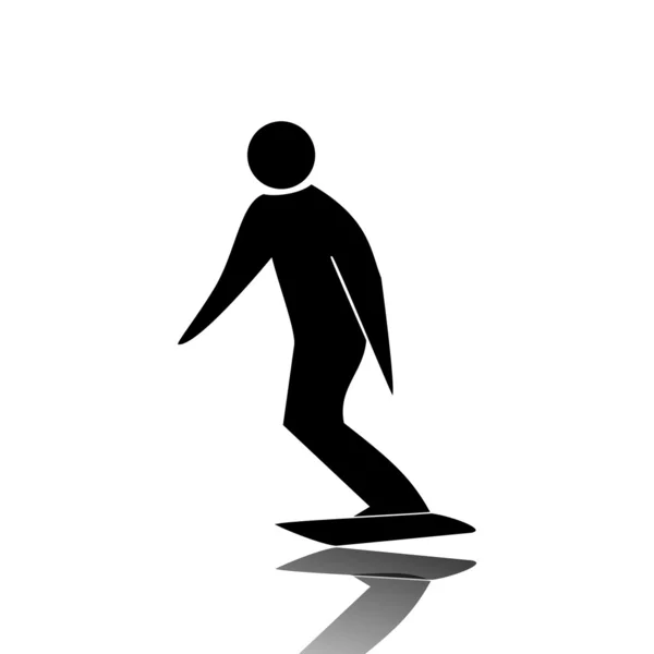 Snowboard — Stockový vektor
