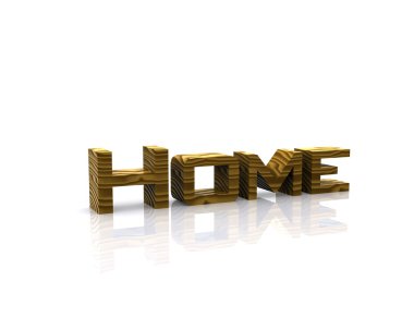 Home - 3D clipart