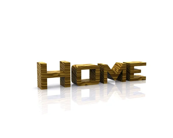 Home - 3D — Stock Photo, Image