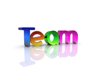 Team - 3D clipart