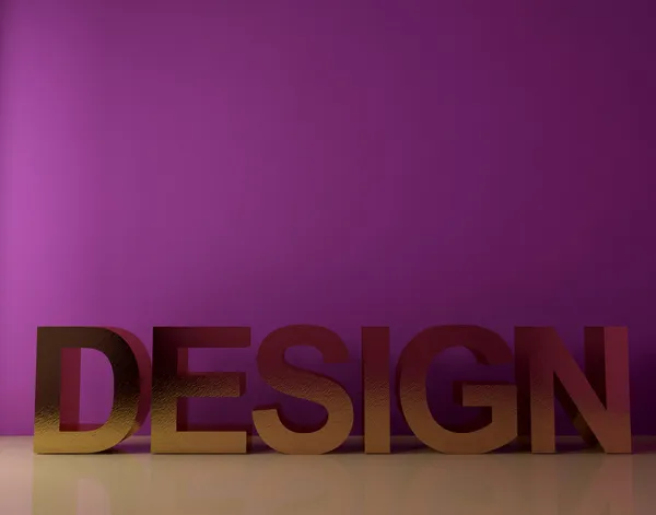 Diseño - 3D — Foto de Stock