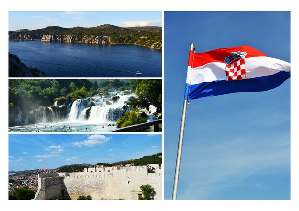 Прекрасные пейзажи Хорватии — стоковое фото