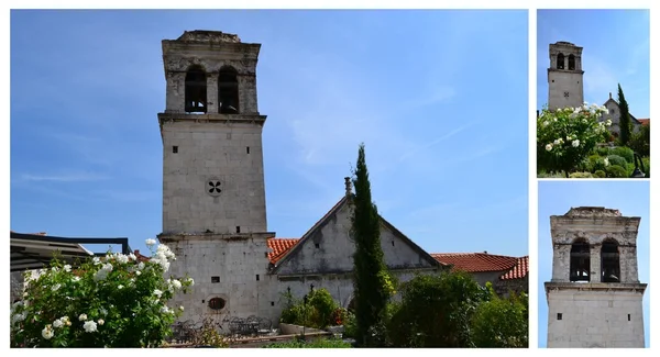 Claustro de uma igreja Sibenik — Fotografia de Stock