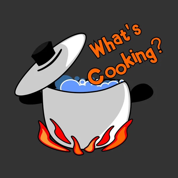 Pot de cuisson — Image vectorielle