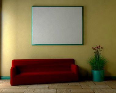 Living room clipart