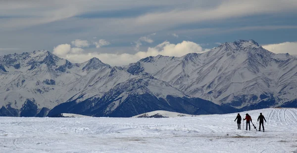 stock image The caucasian mountain range