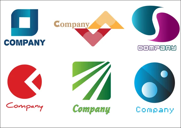 Üzleti Logo csomag — Stock Vector