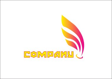 tüy vektör logosu