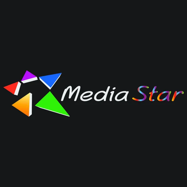 Mediastar — Stockvector