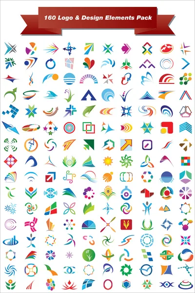 Logo vectoriel & éléments de design Pack — Image vectorielle