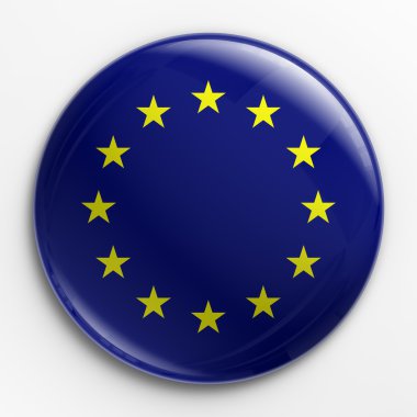 rozet - Avrupa bayrağı