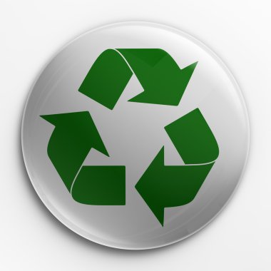 Badge - recycle logo clipart