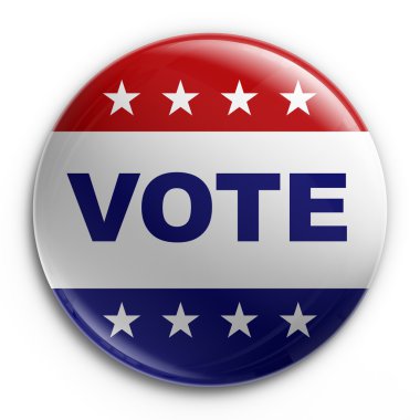 Badge - vote clipart