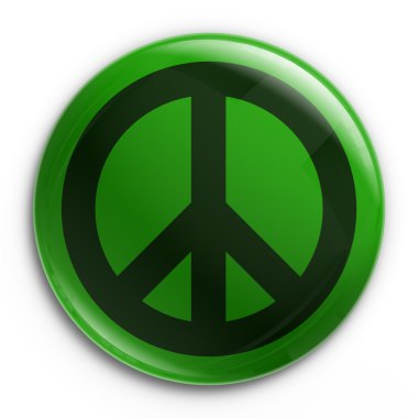 Badge - Peace clipart