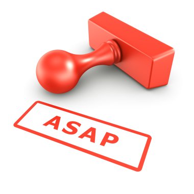 ASAP stamp clipart