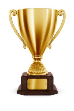 Gold Trophy clipart