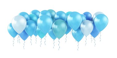 Party balloons clipart