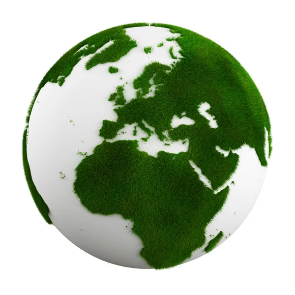 Gräs jorden - Europa — Stockfoto