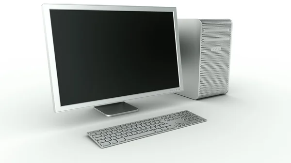 Stilvoller Computer — Stockfoto
