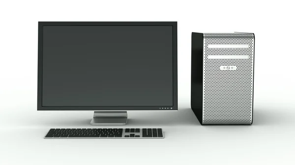 Computer elegante — Foto Stock