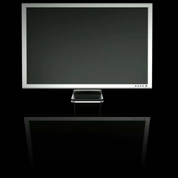 Monitor in aluminium — Stockfoto