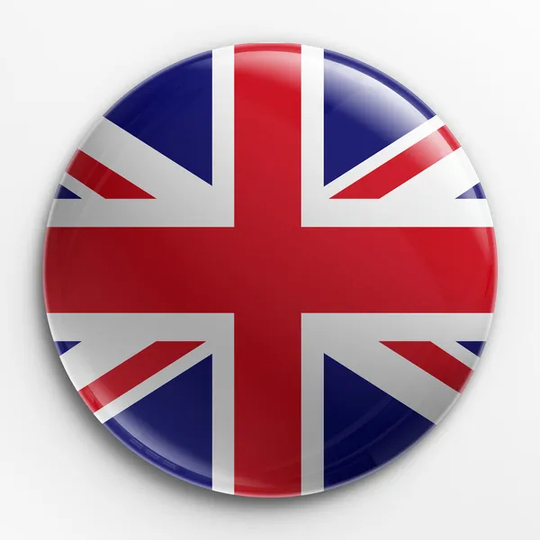 Badge - Union Jack — Stock Photo, Image