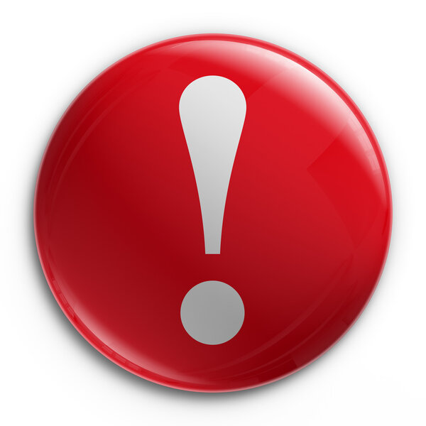 Значок - восклицательный знак
