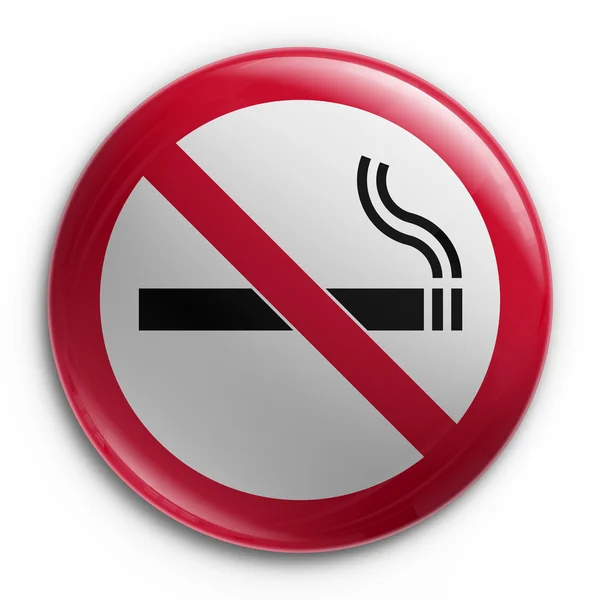 バッジ - 禁煙 — ストック写真