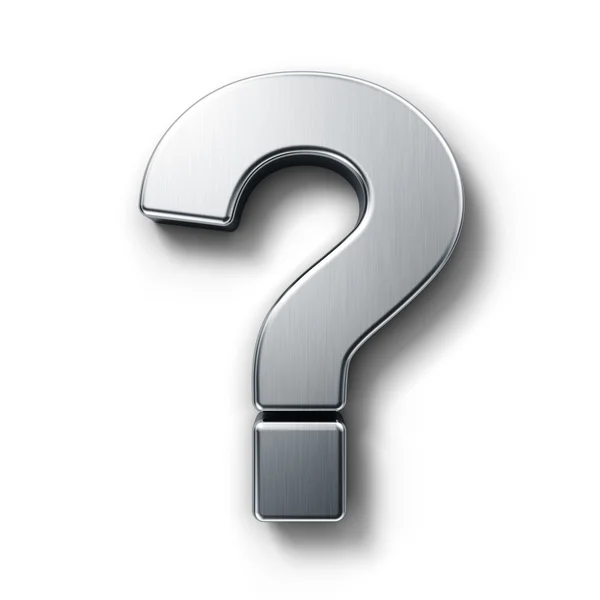Question mark sign — Stock Photo, Image