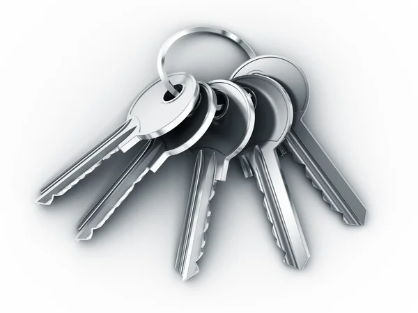 Bundel van sleutels — Stockfoto