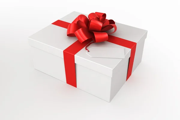 stock image White gift box