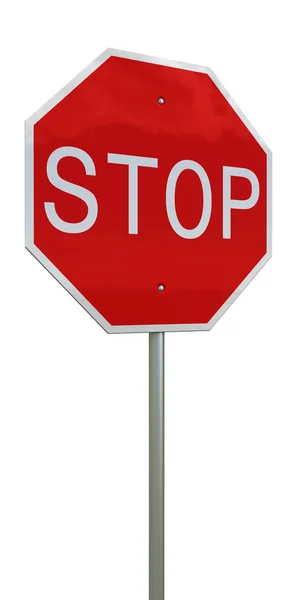 Značka stop — Stock fotografie