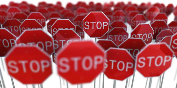 Stop signs — Stock Photo, Image