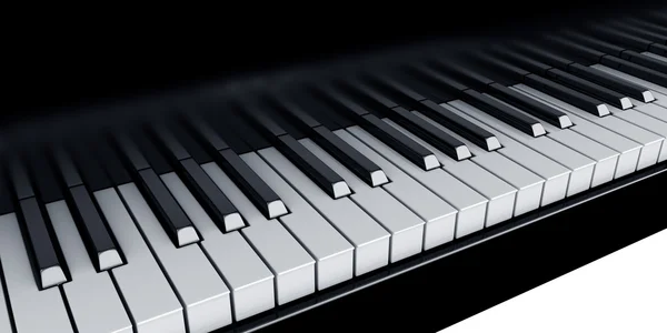 Teclas de piano —  Fotos de Stock