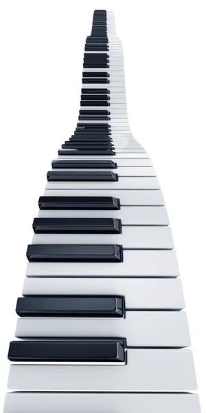 Teclas de piano —  Fotos de Stock