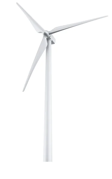 Isolated wind turbine — Stock Photo, Image