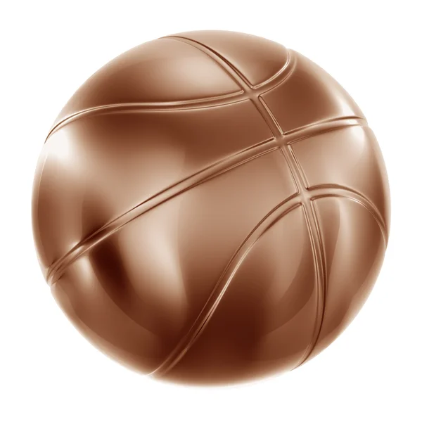 Baloncesto en bronce —  Fotos de Stock