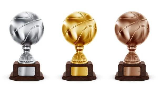 Basketbalové trophy — Stock fotografie