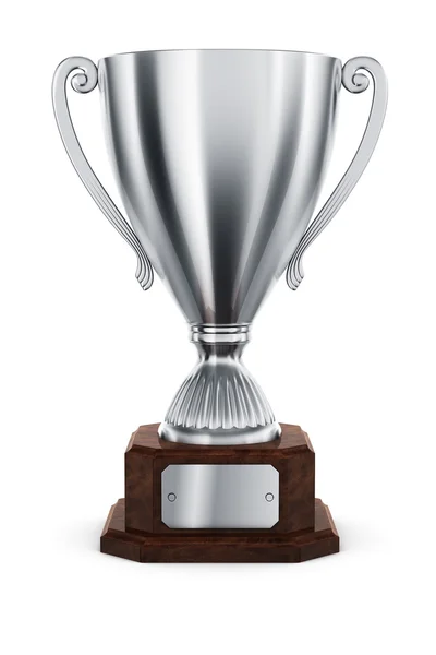 Silver Trophy — Stock Photo, Image