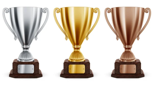 Trophys — 图库照片